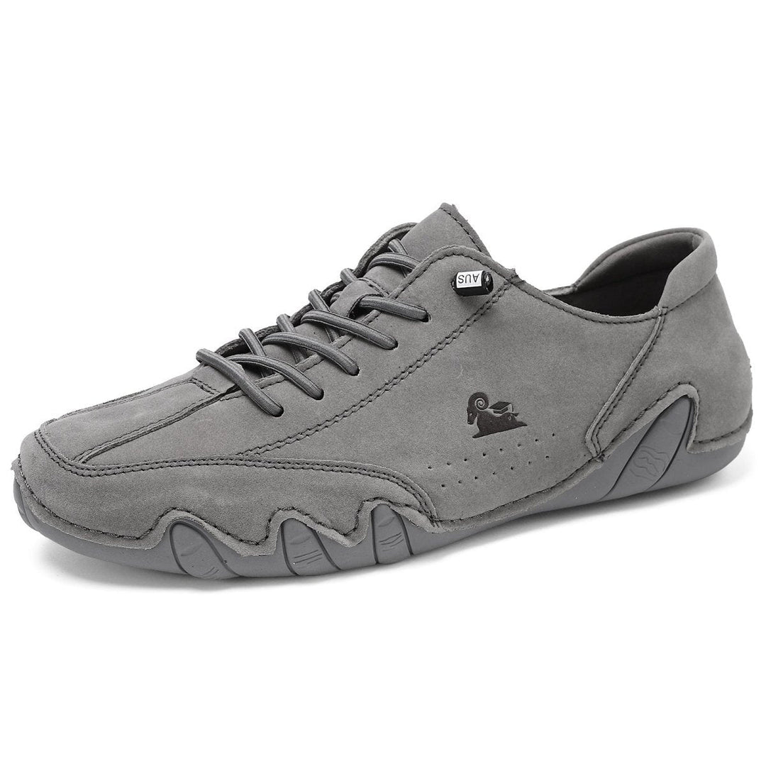 Lernen Barfußschuhe | Unisex | Niedrig | Sportlich | Gummisohle-Grau-35-Luzern Mode