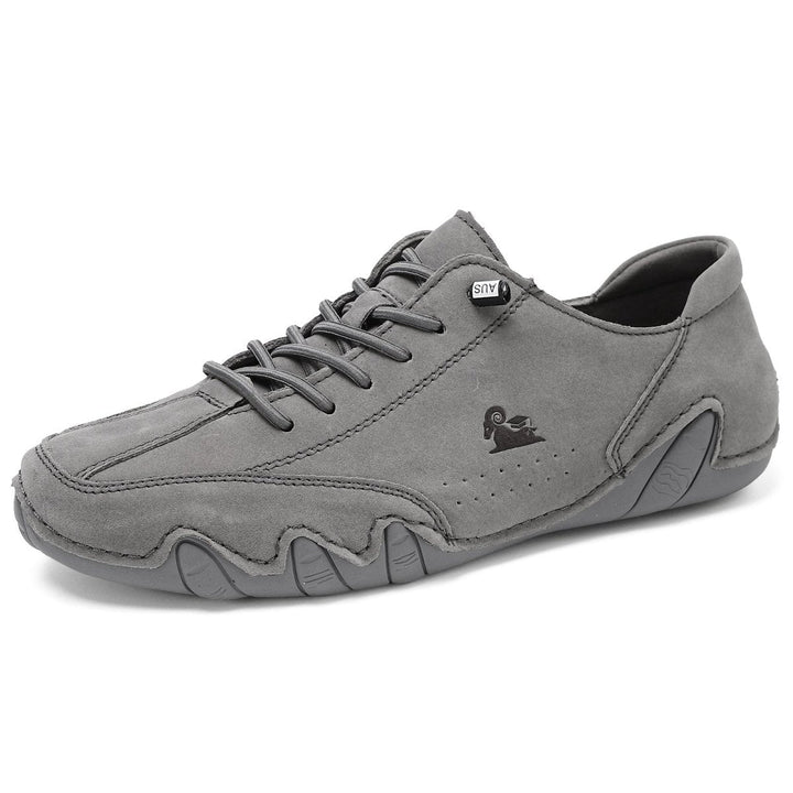 Lernen Barfußschuhe | Unisex | Niedrig | Sportlich | Gummisohle-Grau-35-Luzern Mode