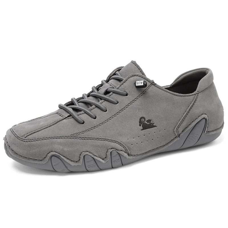 Lernen Barfußschuhe | Unisex | Niedrig | Sportlich | Gummisohle-Grau-35-Luzern Mode