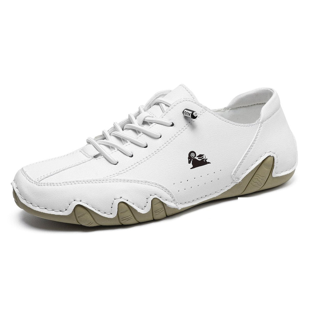 Lernen Barfußschuhe | Unisex | Niedrig | Sportlich | Gummisohle-Weiß-35-Luzern Mode