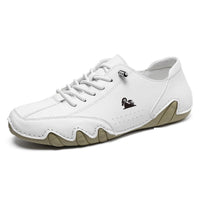Lernen Barfußschuhe | Unisex | Niedrig | Sportlich | Gummisohle-Weiß-35-Luzern Mode