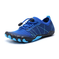 Barfuß-Wasserschuhe | Unisex | Rutschfest | Gummi | Elastisch-Dunkelblau-36-Luzern Mode