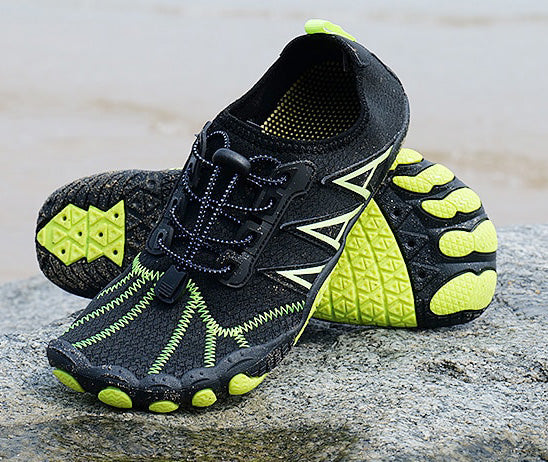 Barfuß-Wasserschuhe | Unisex | Rutschfest | Gummi | Elastisch-Luzern Mode