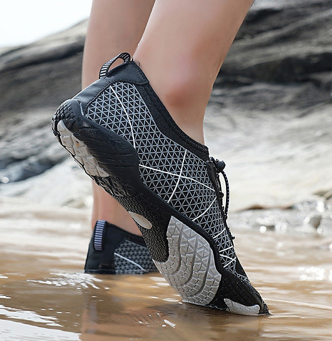 Barfuß-Wasserschuhe | Unisex | Rutschfest | Gummi | Elastisch-Luzern Mode