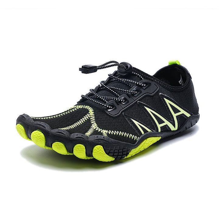Barfuß-Wasserschuhe | Unisex | Rutschfest | Gummi | Elastisch-Schwarz-36-Luzern Mode