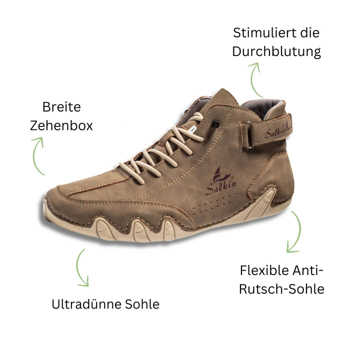 Barfußschuhe | Unisex | Natürliche Form | Schnürsenkel | Rutschfest-Luzern Mode