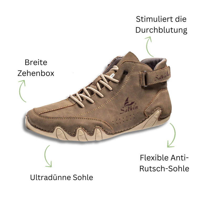 Barfußschuhe | Unisex | Natürliche Form | Schnürsenkel | Rutschfest-Luzern Mode