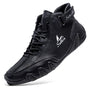 Barfußschuhe | Unisex | Natürliche Form | Schnürsenkel | Rutschfest-Schwarz-38-Luzern Mode