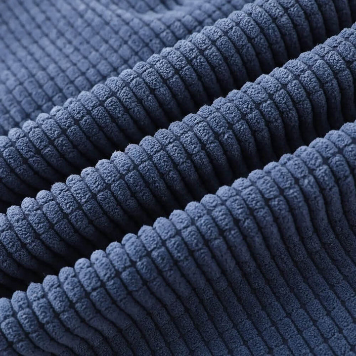Unisex-Rippvelours-Hose | Lockere Passform | Weich | Japanisches Design | Einfarbig-Luzern Mode