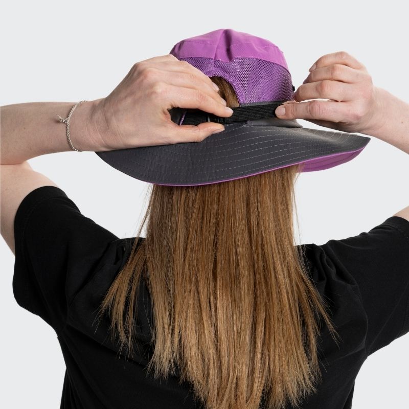 Unisex Sonnenhut - Clara | Mit verstellbarem Kordelzug | Breiter Rand-Luzern Mode