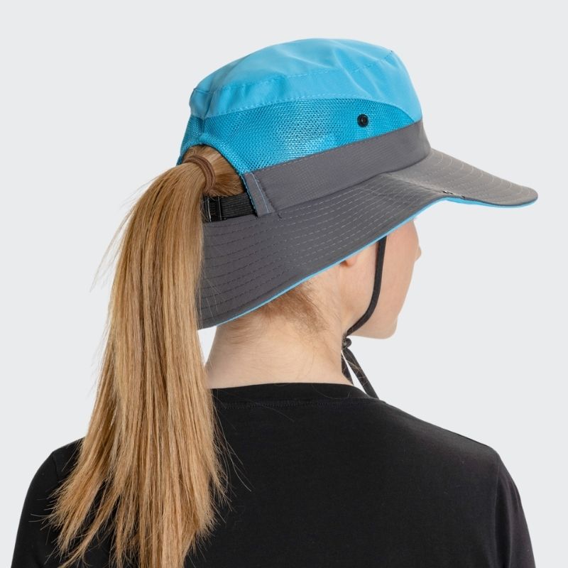 Unisex Sonnenhut - Clara | Mit verstellbarem Kordelzug | Breiter Rand-Luzern Mode