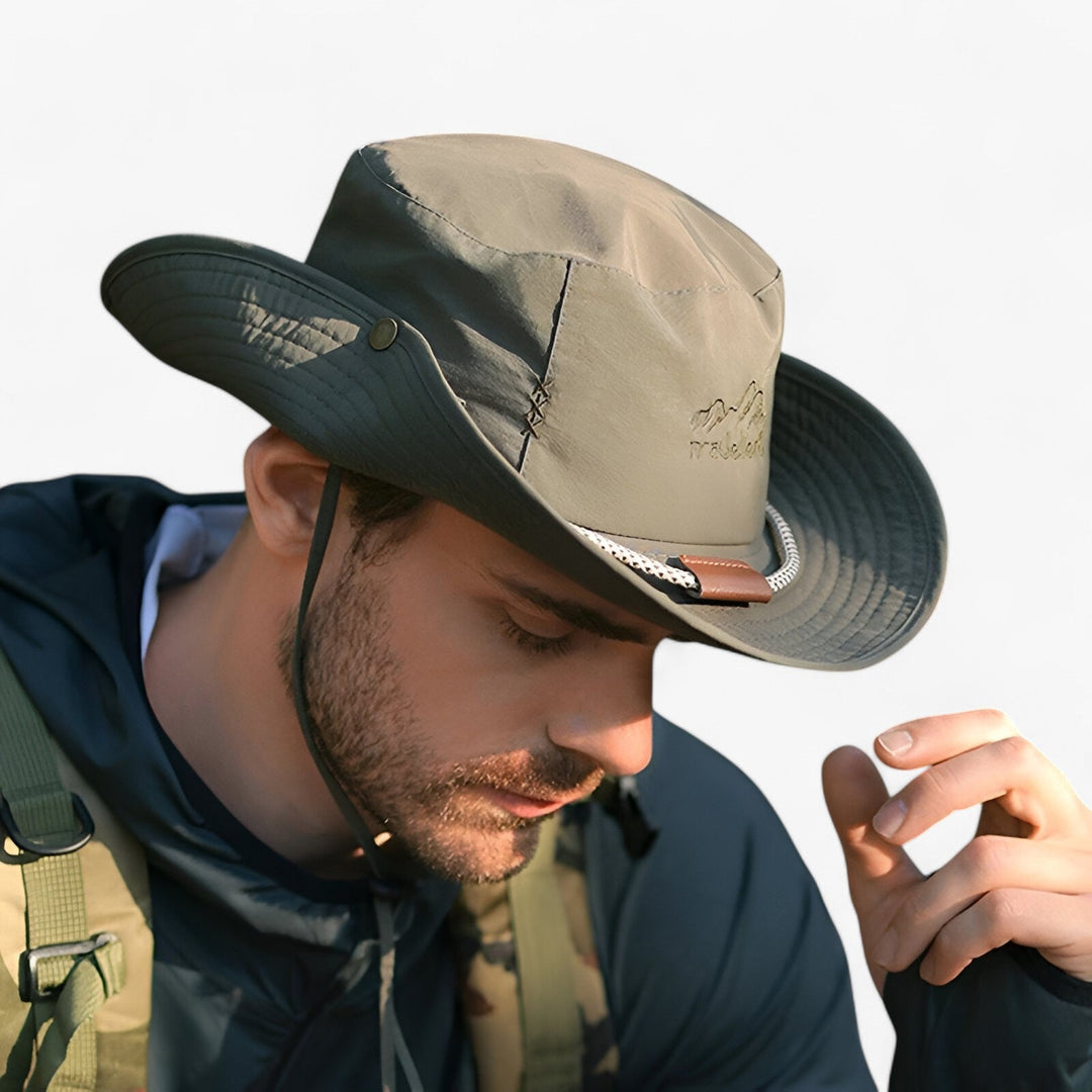 Wasserdichter Bucket-Hut Unisex | UV-Sonnenschutz | Outdoor-Hut Leichtgewichtig-Luzern Mode