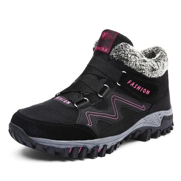 Unisex Winterstiefel | Wasserdicht | Kunstpelzfutter | Rutschfeste Sohle | Warm-Luzern Mode