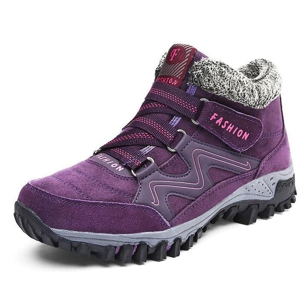 Unisex Winterstiefel | Wasserdicht | Kunstpelzfutter | Rutschfeste Sohle | Warm-Luzern Mode