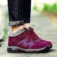 Unisex Winterstiefel | Wasserdicht | Kunstpelzfutter | Rutschfeste Sohle | Warm-Luzern Mode