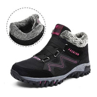 Unisex Winterstiefel | Wasserdicht | Kunstpelzfutter | Rutschfeste Sohle | Warm-Luzern Mode