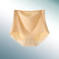 Nahtlose Damen Unterwäsche - Bequeme Baumwoll Slips-Dunkle Hautfarbe-M-1+1 GRATIS-Luzern Mode