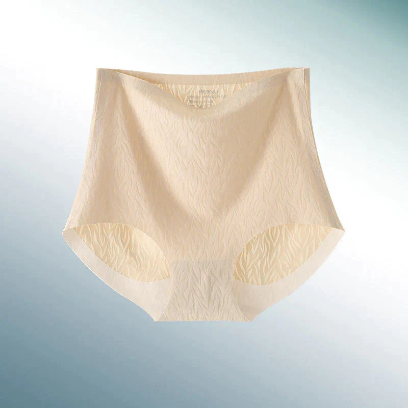 Nahtlose Damen Unterwäsche - Bequeme Baumwoll Slips-Milchweiß-M-1+1 GRATIS-Luzern Mode