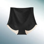 Nahtlose Damen Unterwäsche - Bequeme Baumwoll Slips-Schwarz-M-1+1 GRATIS-Luzern Mode