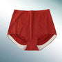 Nahtlose Damen Unterwäsche - Bequeme Baumwoll Slips-Weinrot-M-1+1 GRATIS-Luzern Mode