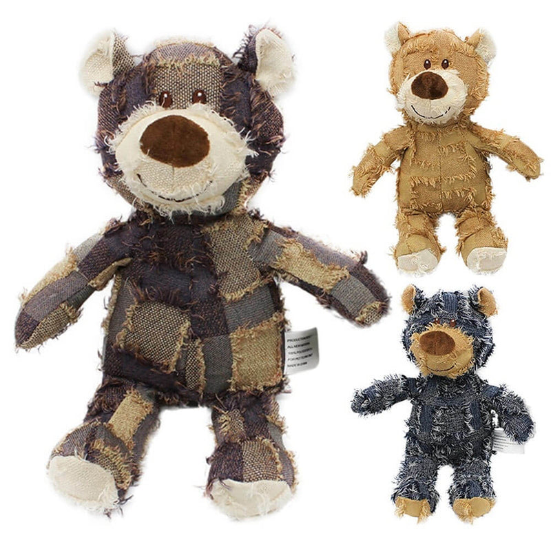 Hundekauspielzeug | Teddy Langlebig Stark Sicher Unverwüstlich-Luzern Mode