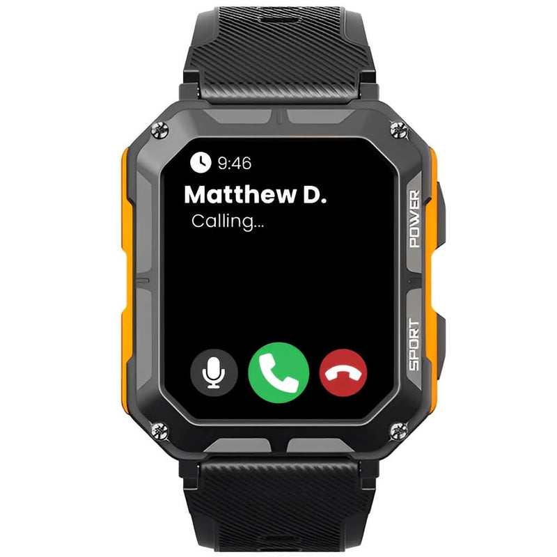Robuste Smartwatch mit Fitness-Tracker und GPS-Funktion-Luzern Mode