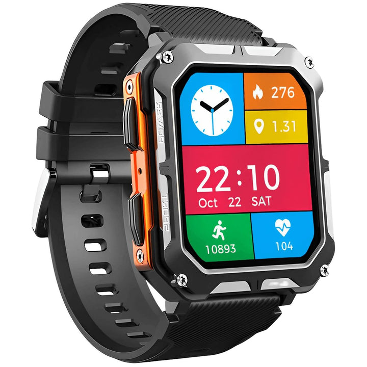 Robuste Smartwatch mit Fitness-Tracker und GPS-Funktion-Luzern Mode