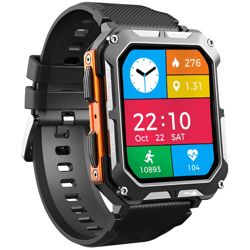 Robuste Smartwatch mit Fitness-Tracker und GPS-Funktion-Luzern Mode