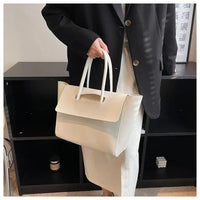Luxuriöse Damenhandtasche aus Leder mit großem Stauraum-Luzern Mode