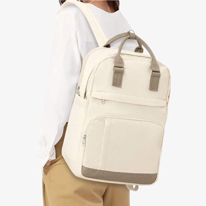 Wasserdichter Laptop Rucksack mit USB-Anschluss und Diebstahlschutz-Luzern Mode