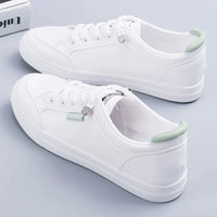 Damen Sneaker: Bequeme Tennis-Schuhe für den Sommer-Grün-35-Luzern Mode