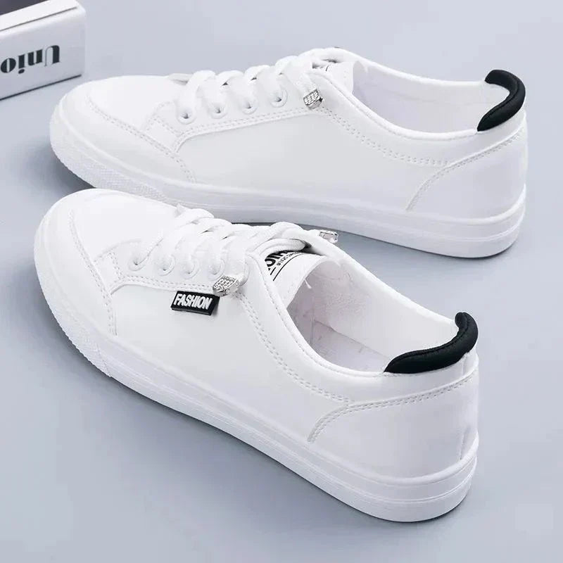 Damen Sneaker: Bequeme Tennis-Schuhe für den Sommer-Schwarz-35-Luzern Mode