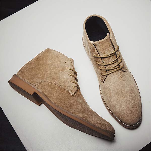 Herren Wildleder Stiefeletten für Business und Freizeit-Luzern Mode