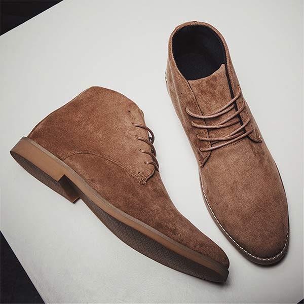 Herren Wildleder Stiefeletten für Business und Freizeit-Luzern Mode