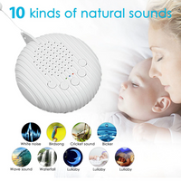 White Noise Machine | Beruhigend Aufladbar Langlebig USB Vielseitig-Luzern Mode