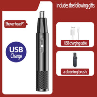 Nasenhaarschneider | USB Aufladbar Kompakt Langlebig Edelstahl Waschbar TrimPro-Luzern Mode
