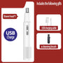 Nasenhaarschneider | USB Aufladbar Kompakt Langlebig Edelstahl Waschbar TrimPro-Weiß-Luzern Mode