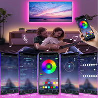 LED Lichtstreifen | USB Fernbedienung langlebig RGB sparsam anpassbar-Luzern Mode