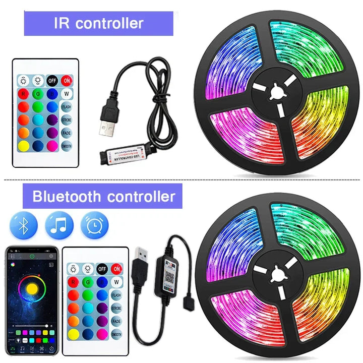 LED Lichtstreifen | USB Fernbedienung langlebig RGB sparsam anpassbar-Luzern Mode
