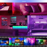 LED Lichtstreifen | USB Fernbedienung langlebig RGB sparsam anpassbar-Luzern Mode