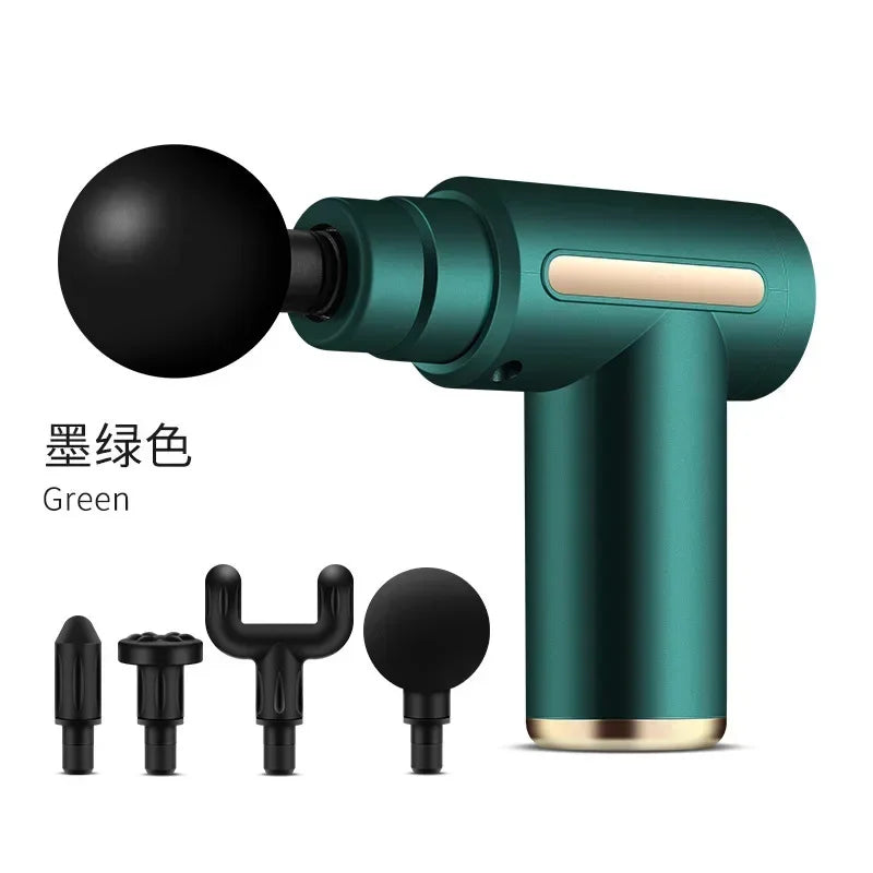 Mini-Massagegerät | USB Kompakt Nachhaltig Leistungsstark MuscleEase-Grün-Luzern Mode