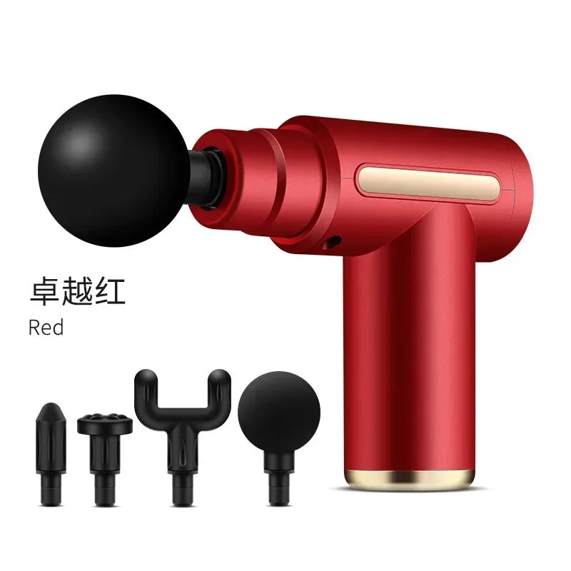 Mini-Massagegerät | USB Kompakt Nachhaltig Leistungsstark MuscleEase-Rot-Luzern Mode