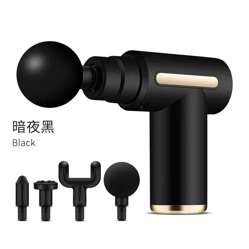 Mini-Massagegerät | USB Kompakt Nachhaltig Leistungsstark MuscleEase-Schwarz-Luzern Mode