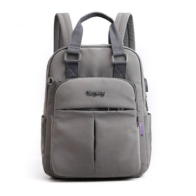 Wasserbeständiger USB-aufladbarer Anti-Diebstahl-Rucksack – Multi-Fach-Design