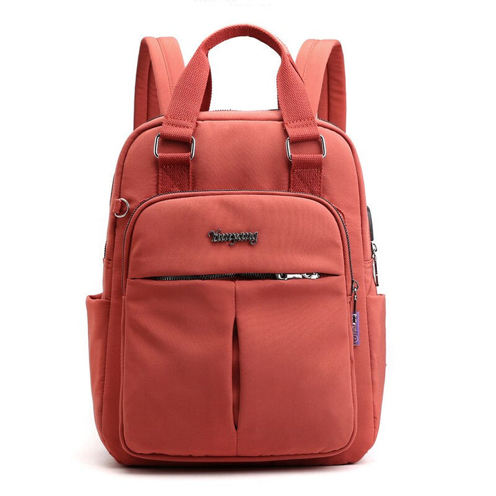 Wasserbeständiger USB-aufladbarer Anti-Diebstahl-Rucksack – Multi-Fach-Design