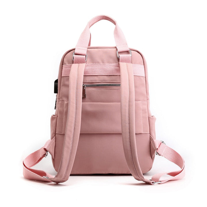 Wasserbeständiger USB-aufladbarer Anti-Diebstahl-Rucksack – Multi-Fach-Design
