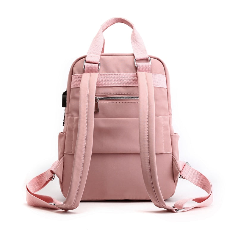 Wasserbeständiger USB-aufladbarer Anti-Diebstahl-Rucksack – Multi-Fach-Design