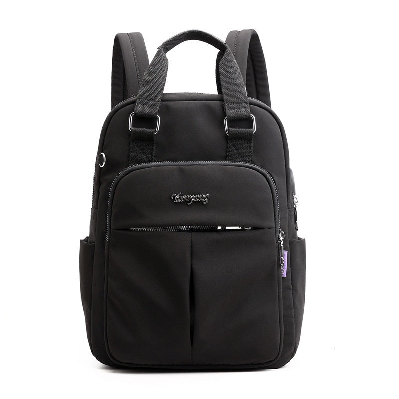 Wasserbeständiger USB-aufladbarer Anti-Diebstahl-Rucksack – Multi-Fach-Design