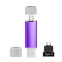 USB-Stick | Kompakt | Universeel | Vielseitig | USB-C | USB-A-Lila-4GB-Luzern Mode