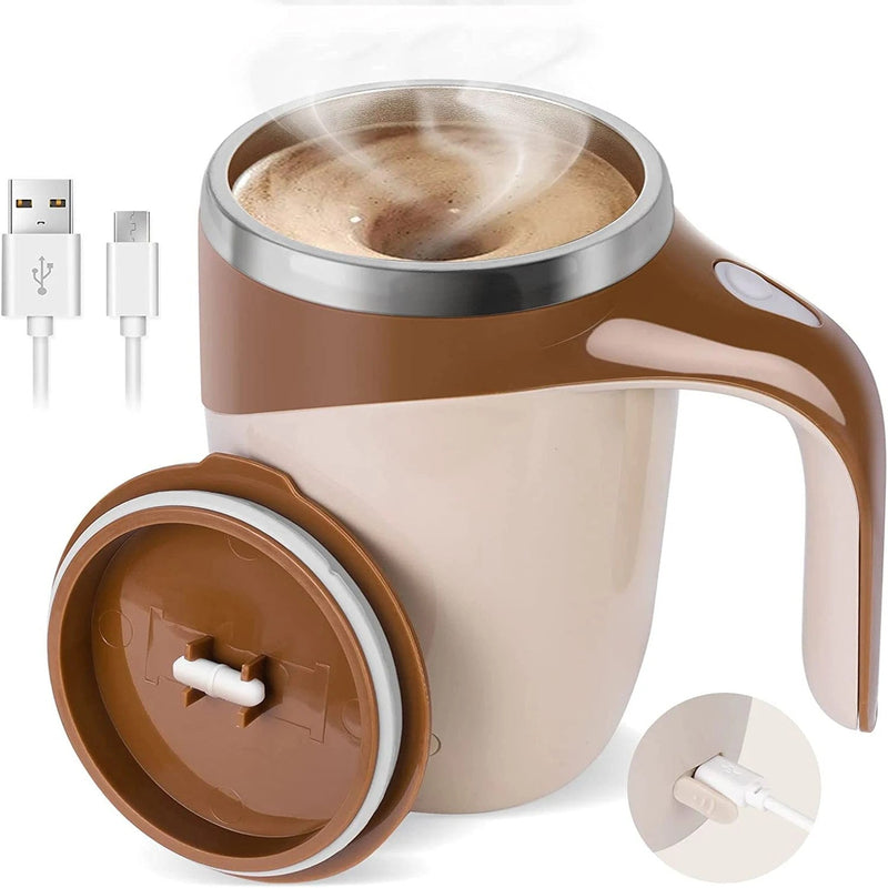 Magnetischer Rührbecher | Vielseitig – Praktisch – Wiederaufladbar – USB – Langlebig-Luzern Mode